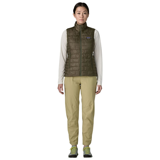 Patagonia Women's Nano Puff Vest Basin Green Image 02