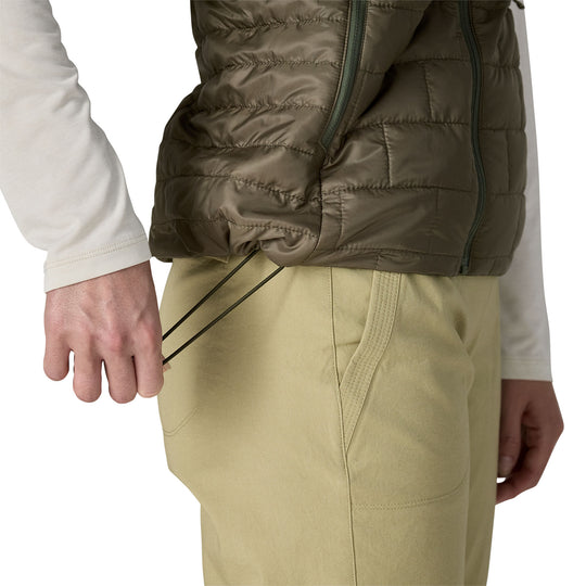 Patagonia Women's Nano Puff Vest Basin Green Image 08
