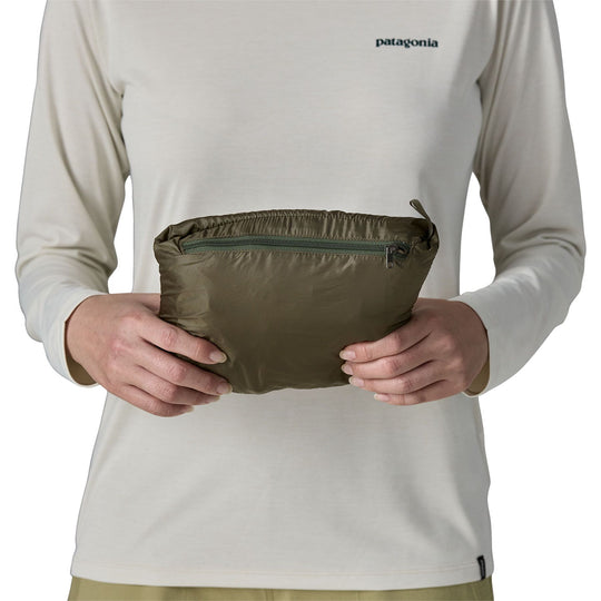 Patagonia Women's Nano Puff Vest Basin Green Image 09