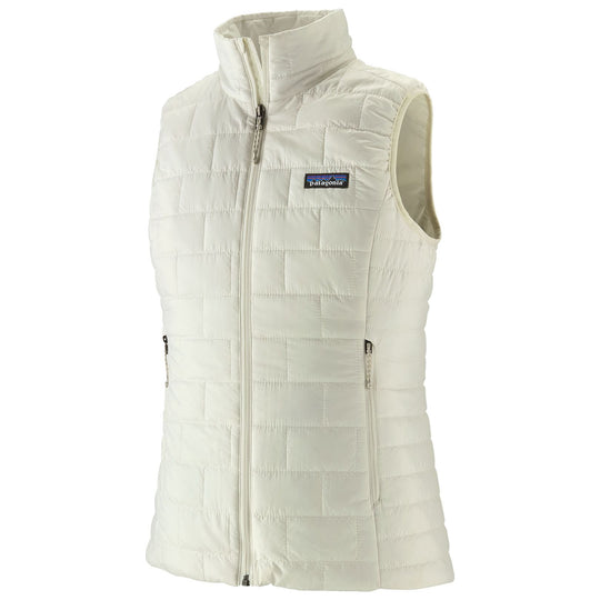 Patagonia Women's Nano Puff Vest Birch White Image 01