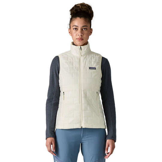 Patagonia Women's Nano Puff Vest Birch White Image 03