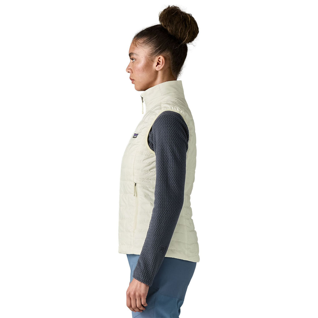 Patagonia Women's Nano Puff Vest Birch White Image 04