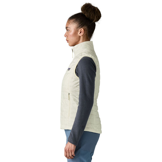 Patagonia Women's Nano Puff Vest Birch White Image 04