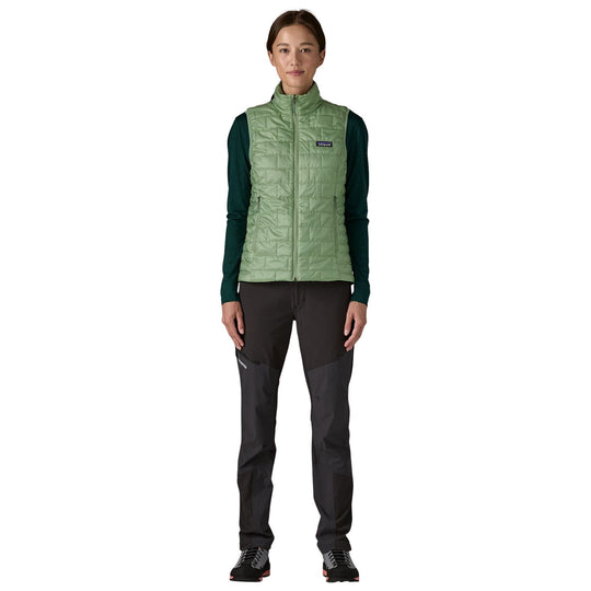 Patagonia Women's Nano Puff Vest Ellwood Green Image 02
