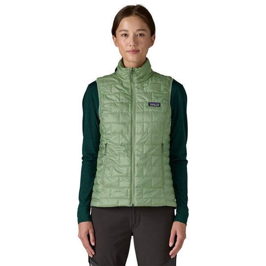 Patagonia Women's Nano Puff Vest Ellwood Green Image 03