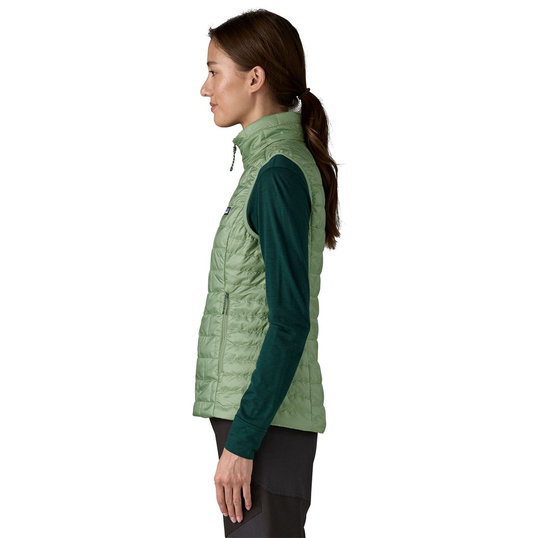 Patagonia Women's Nano Puff Vest Ellwood Green Image 04