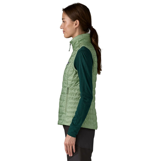 Patagonia Women's Nano Puff Vest Ellwood Green Image 04