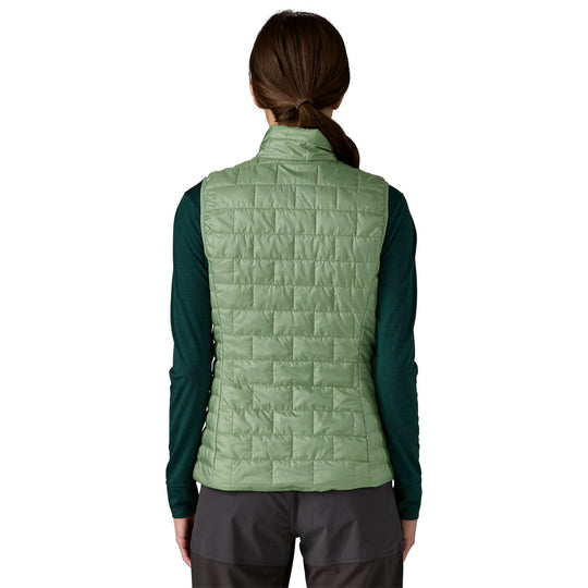 Patagonia Women's Nano Puff Vest Ellwood Green Image 05