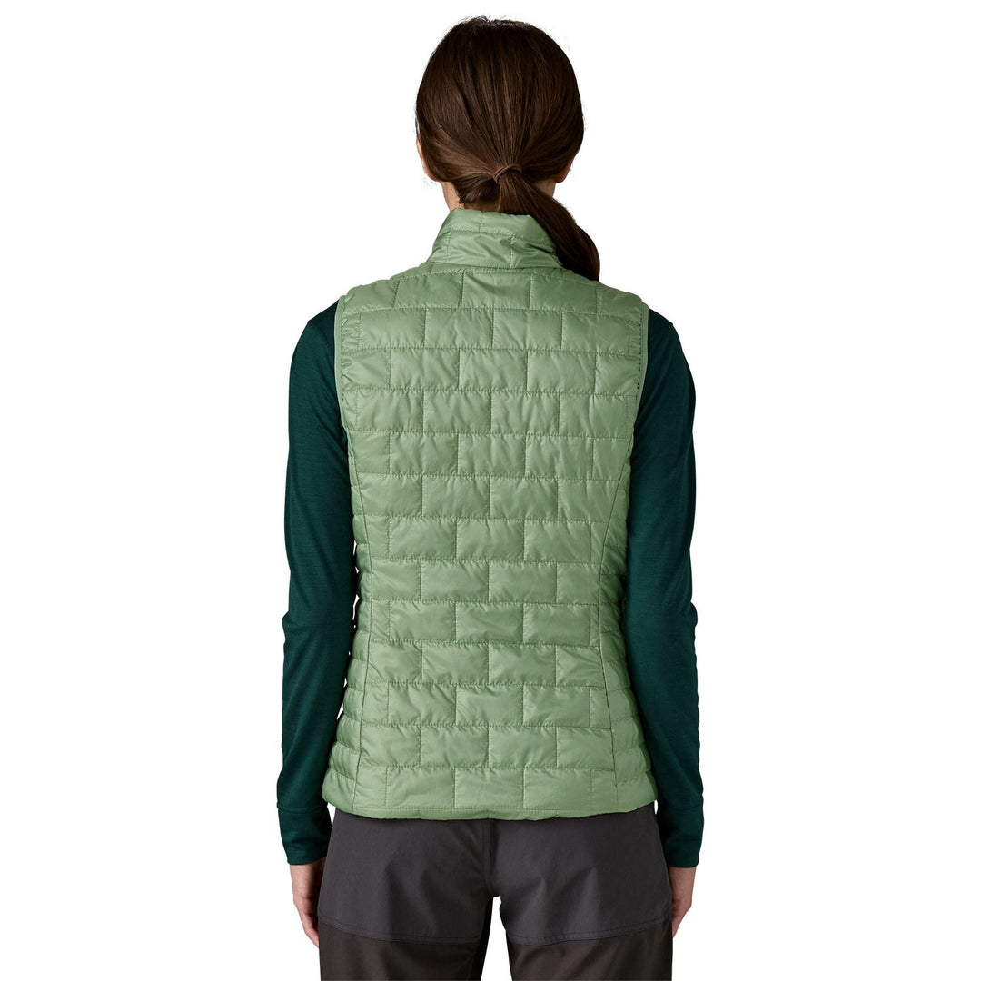 Patagonia Women's Nano Puff Vest Ellwood Green Image 05