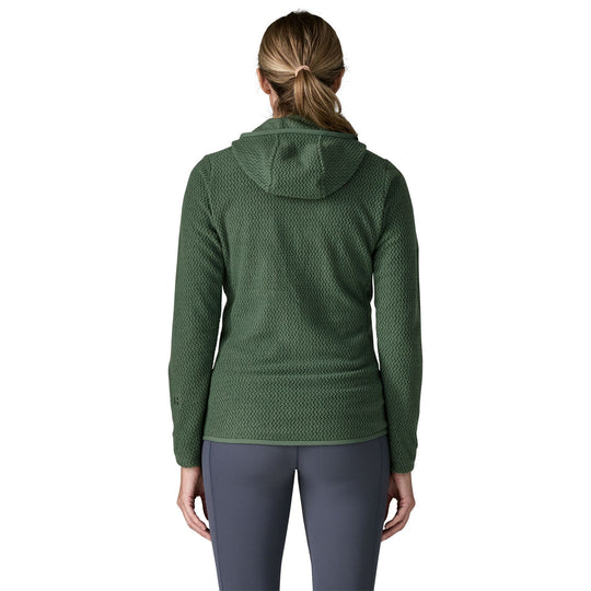 Patagonia Women's R1 Air Full-Zip Hoody Canopy Green Image 04