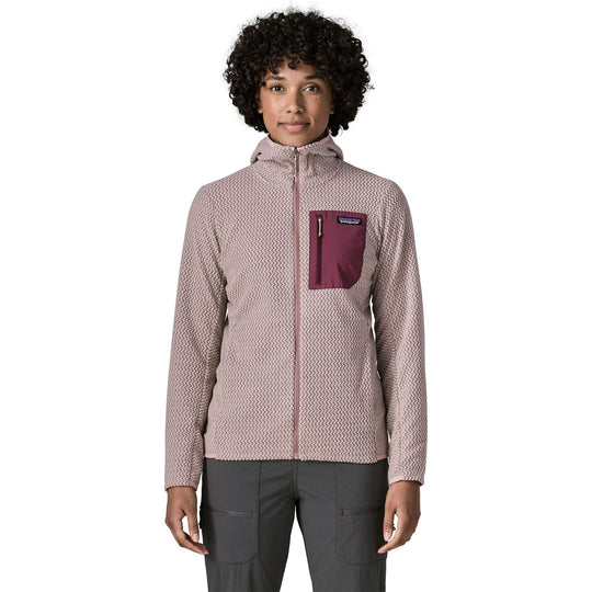 Patagonia Women's R1 Air Full-Zip Hoody Stingray Mauve Image 02