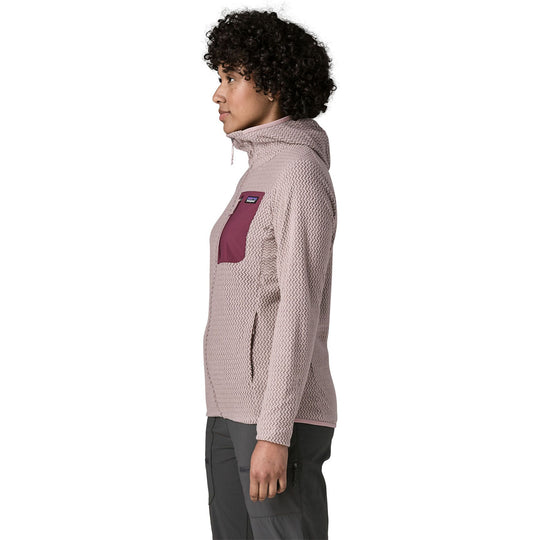 Patagonia Women's R1 Air Full-Zip Hoody Stingray Mauve Image 03