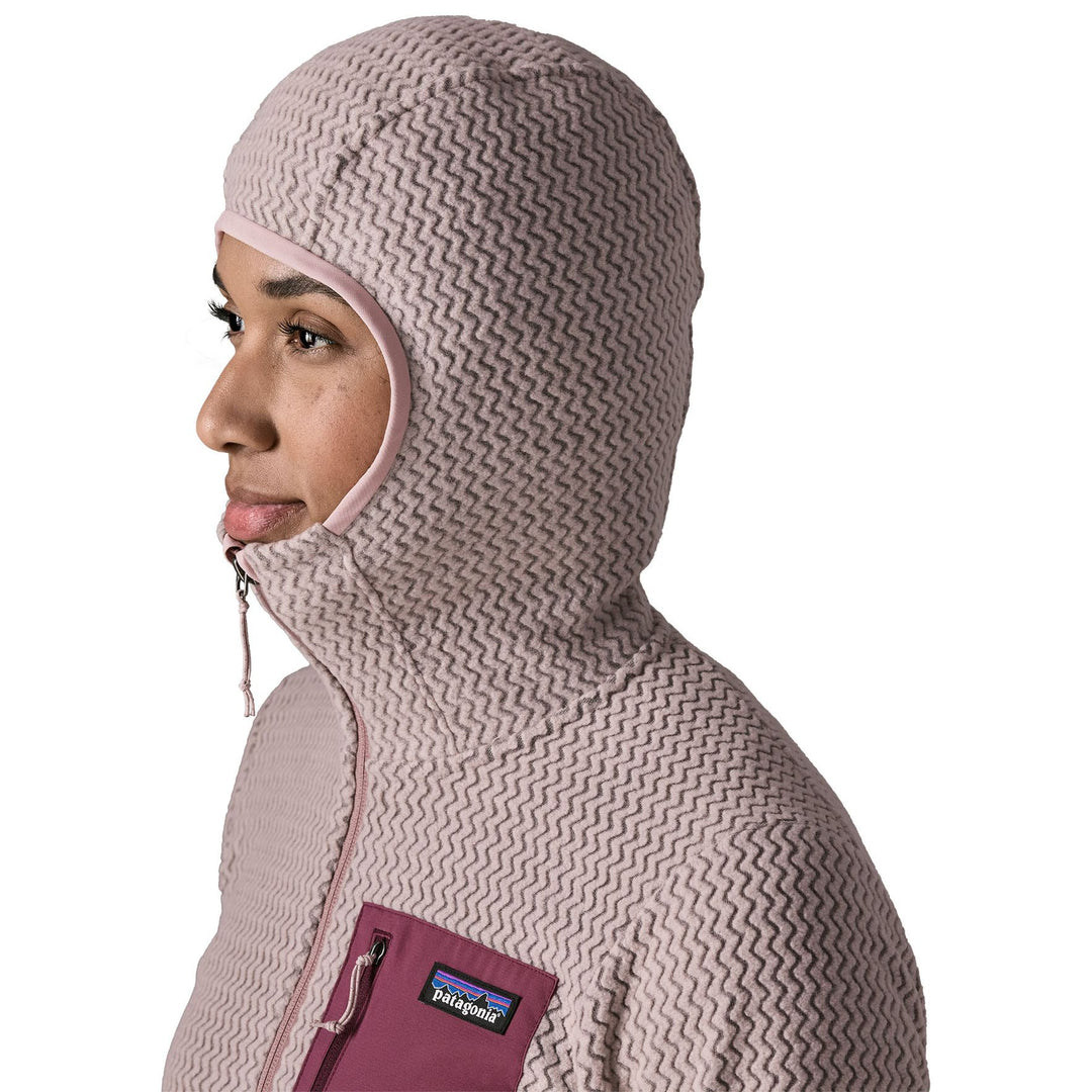 Patagonia Women's R1 Air Full-Zip Hoody Stingray Mauve Image 05