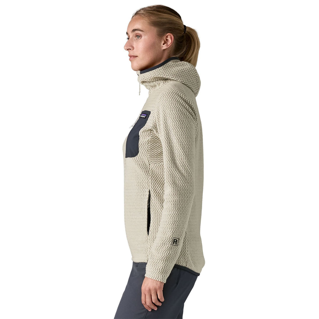 Patagonia Women's R1 Air Full-Zip Hoody Wool White Image 03