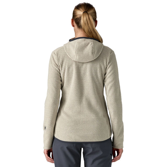 Patagonia Women's R1 Air Full-Zip Hoody Wool White Image 04