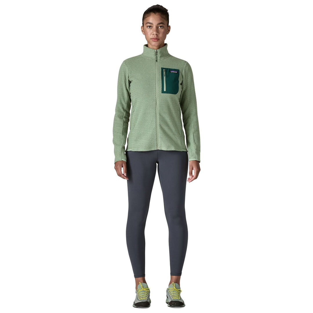 Patagonia Women's R1 Air Jacket Ellwood Green Image 02