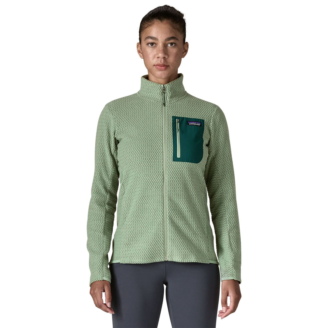 Patagonia Women's R1 Air Jacket Ellwood Green Image 03