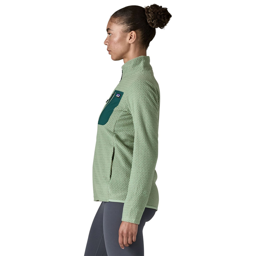 Patagonia Women's R1 Air Jacket Ellwood Green Image 04