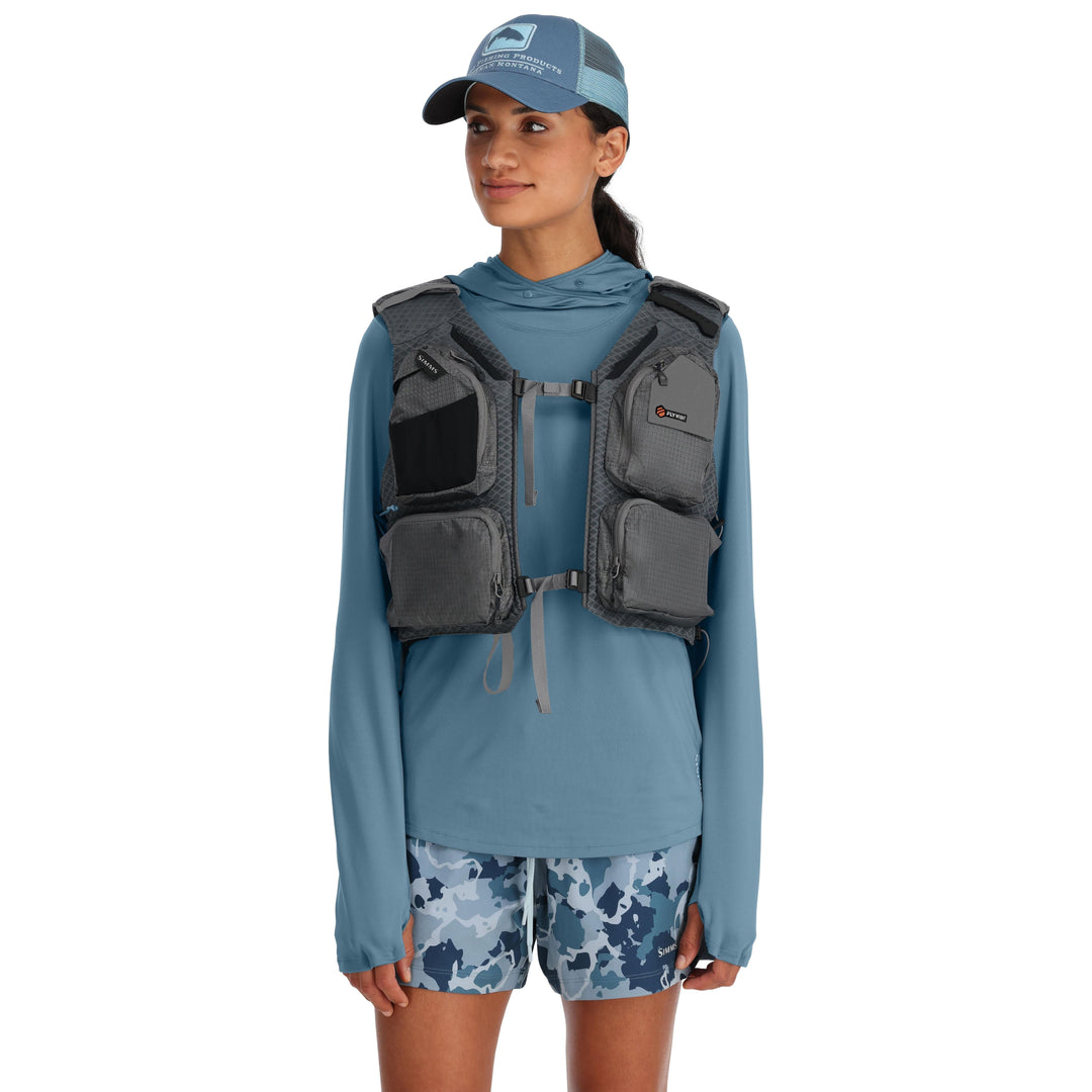 Simms Flyweight Vest Smoke Image 06