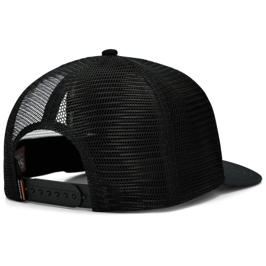 Simms High Crown Flatbill Black Image 02