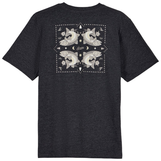 Simms Kid's Match The Hatch T-Shirt Charcoal Heather Image 01