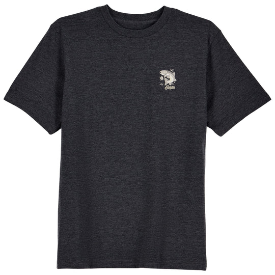 Simms Kid's Match The Hatch T-Shirt Charcoal Heather Image 02