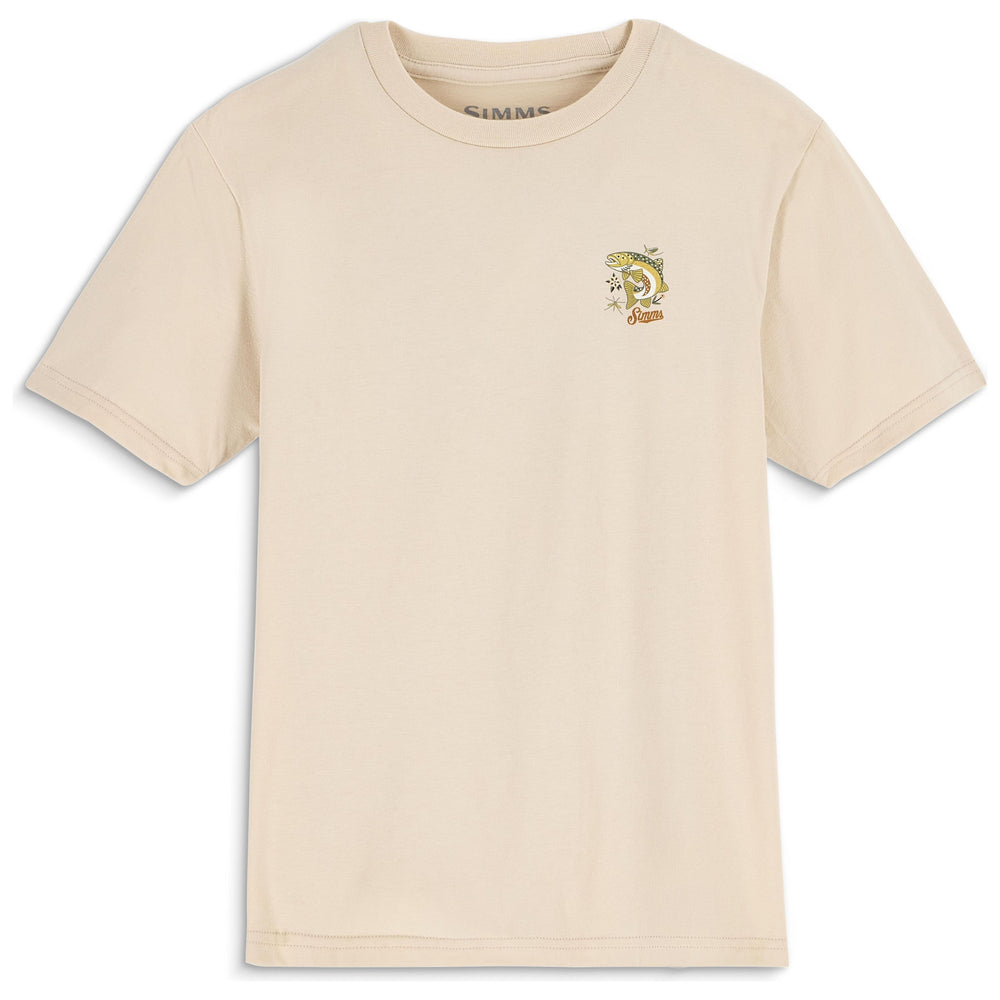 Simms Kid's Match The Hatch T-Shirt Natural Image 02