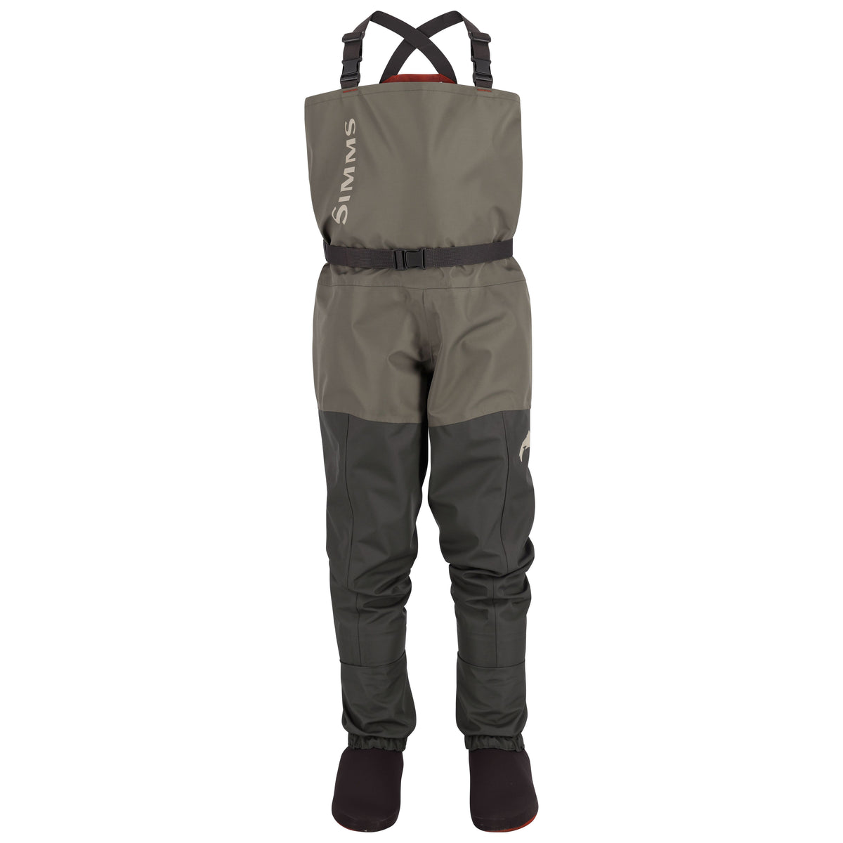 Simms Kid's Tributary Stockingfoot Basalt Image 01