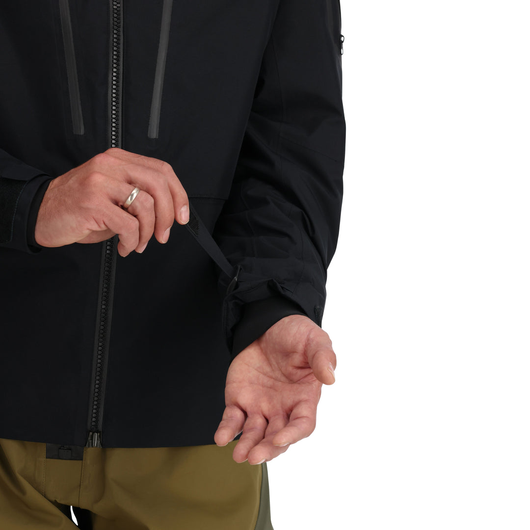 Simms Men's Bulkley Jacket Black Image 07