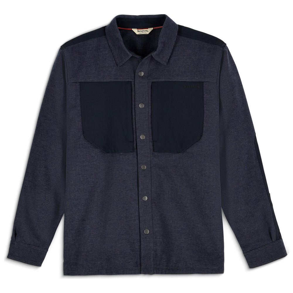Simms Men's Confluence Overshirt Slate Image 01