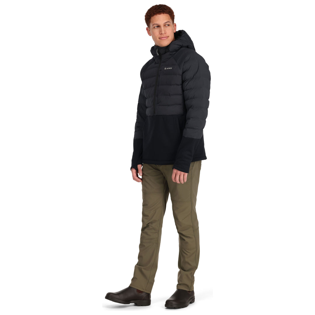 Simms Men's ExStream Pull Over Hoody Black Image 03
