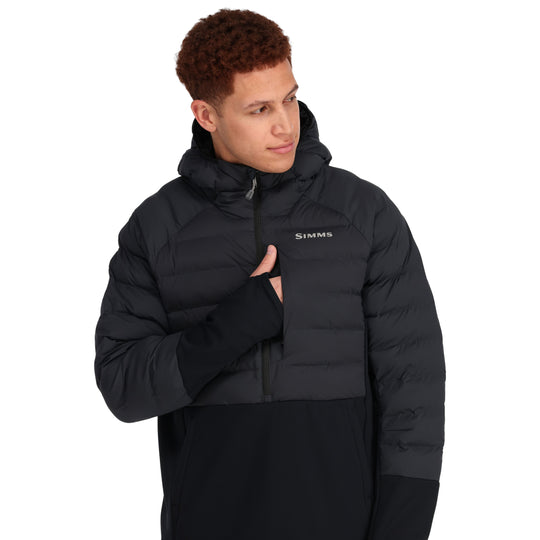 Simms Men's ExStream Pull Over Hoody Black Image 07