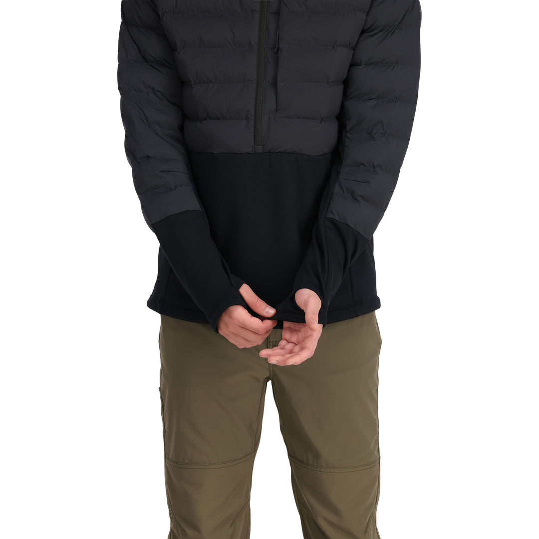 Simms Men's ExStream Pull Over Hoody Black Image 09