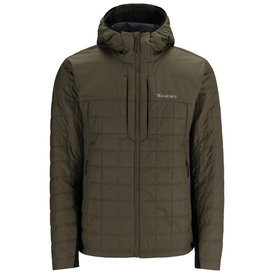 Simms Men's Fall Run Hybrid Hoody Loden Image 01