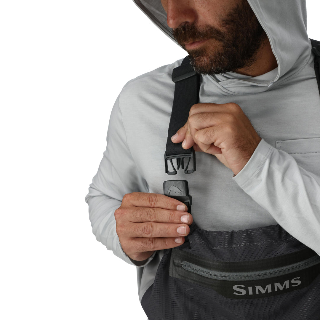 Simms Men's Flyweight Packable Wader Cinder Image 05