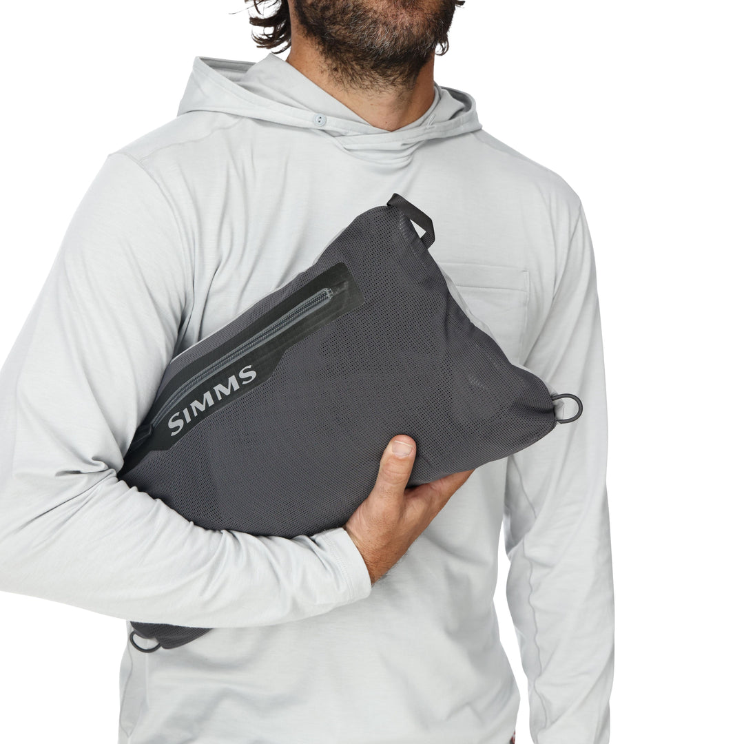 Simms Men's Flyweight Packable Wader Cinder Image 09