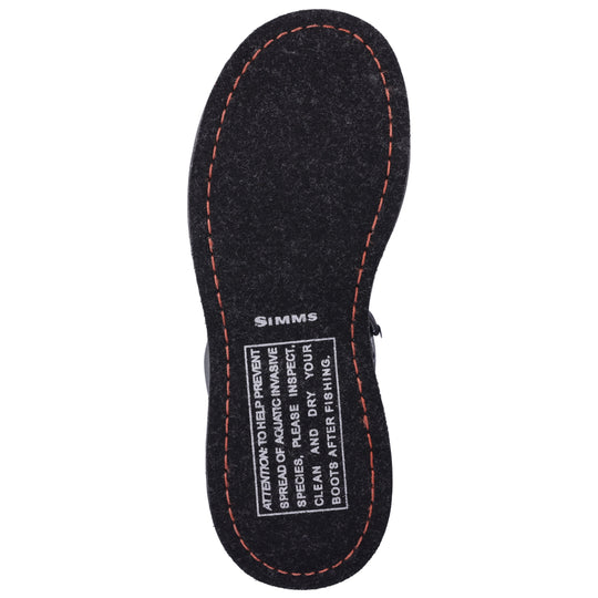 Simms Men's Freestone Boot - Felt Gunmetal Image 05