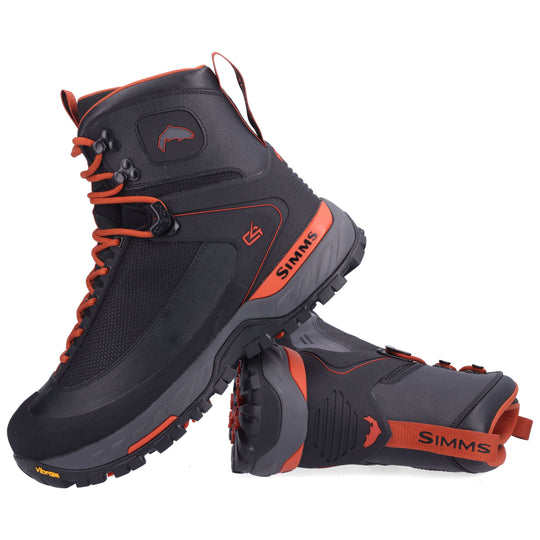 Simms Men's G4 PRO Powerlock Boot Carbon Image 07