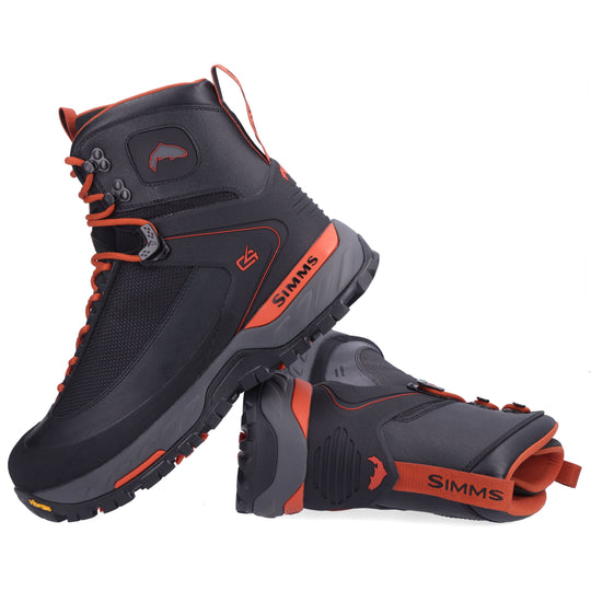 Simms Men's G4 PRO Powerlock Boot Carbon Image 08