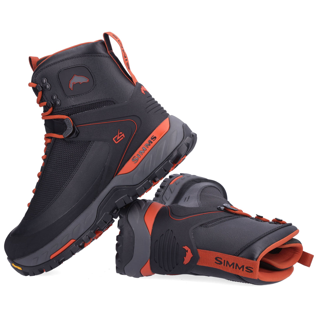 Simms Men's G4 PRO Powerlock Boot Carbon Image 09