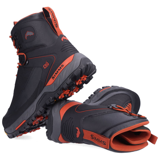 Simms Men's G4 PRO Powerlock Boot Carbon Image 11