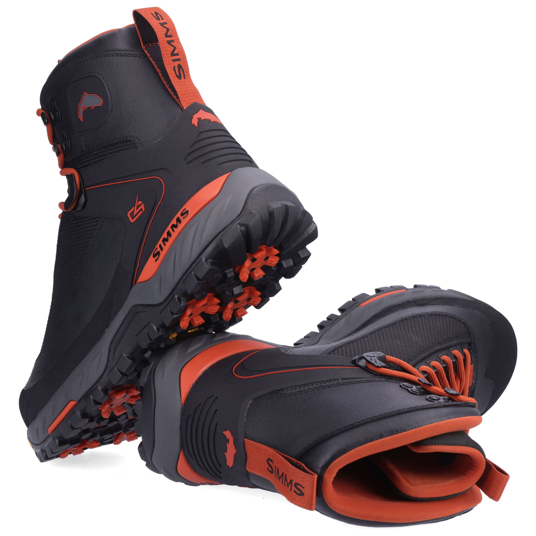 Simms Men's G4 PRO Powerlock Boot Carbon Image 12