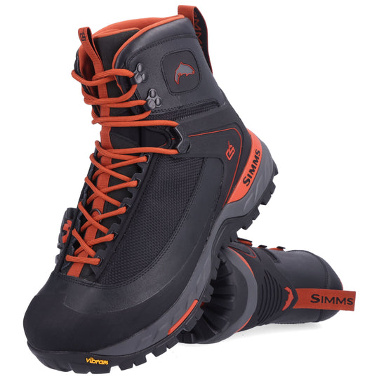 Simms Men's G4 PRO Powerlock Boot Carbon Image 39