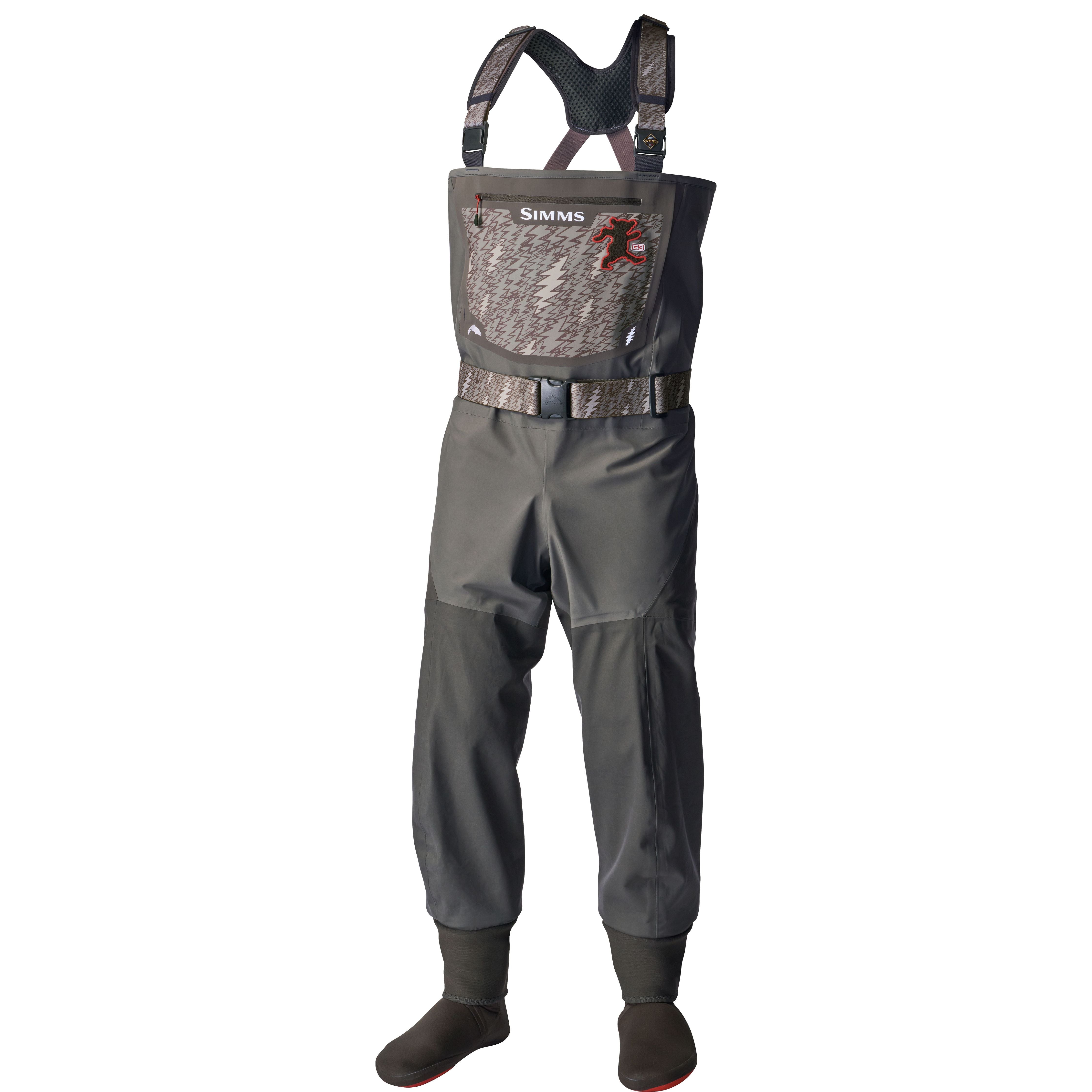 Simms Men's Grateful Dead Guide Wader Mosquitos Image 01