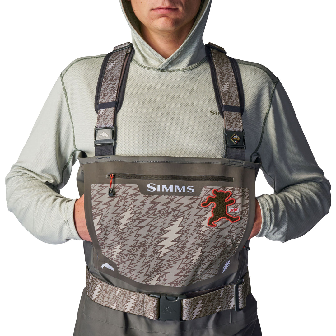 Simms Men's Grateful Dead Guide Wader Mosquitos Image 04