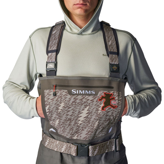 Simms Men's Grateful Dead Guide Wader Mosquitos Image 04