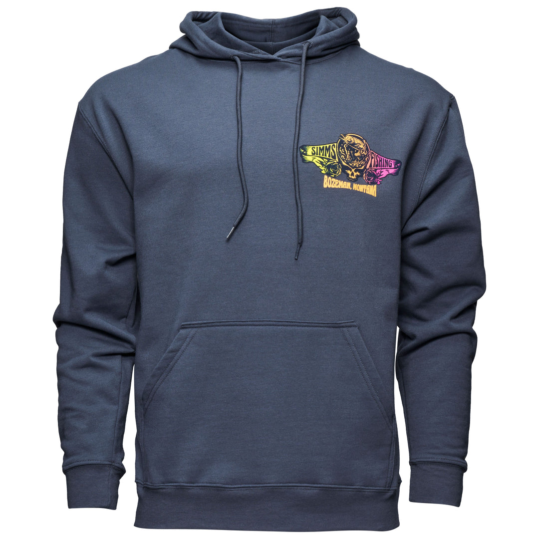 Simms Men's Grateful Dead Hoody Fountain Print Image 01