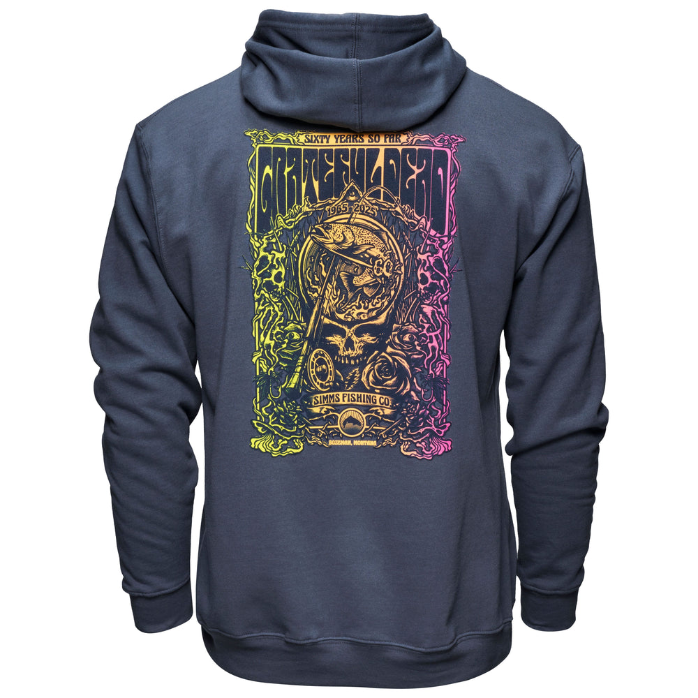 Simms Men's Grateful Dead Hoody Fountain Print Image 02