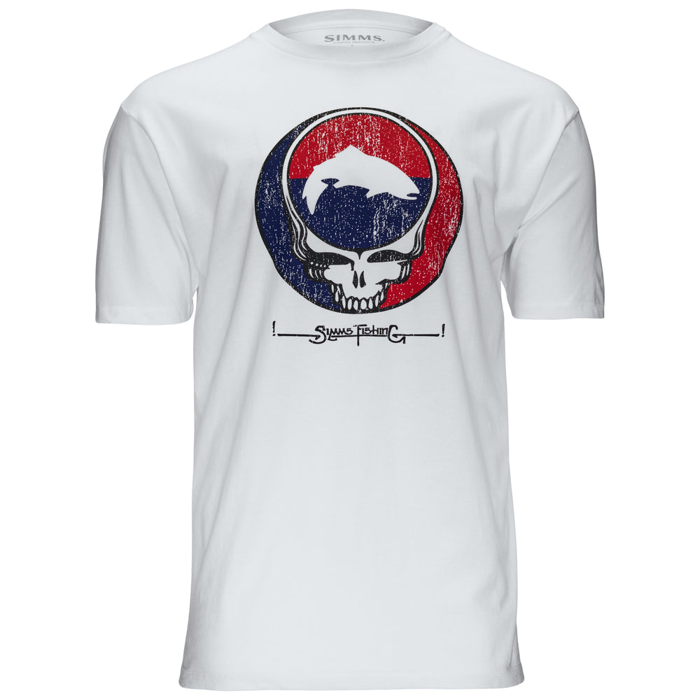 Simms Men's Grateful Dead SS T-Shirt Steal Your Face - Classic Image 01