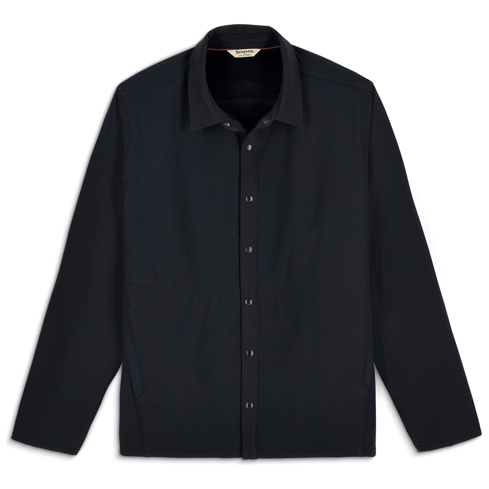Simms Men's Harbor Shacket Black Image 01